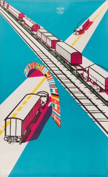 BEURTON J. CICE. 1959. Lithographic poster....