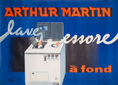 GABOR Paul. Arthur Martin washes and wrings...