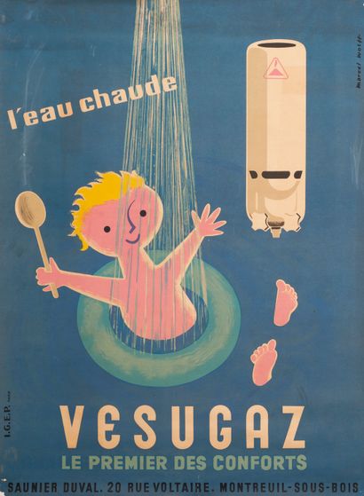 WOLFF Marcel. Hot water. Vesugaz the first...