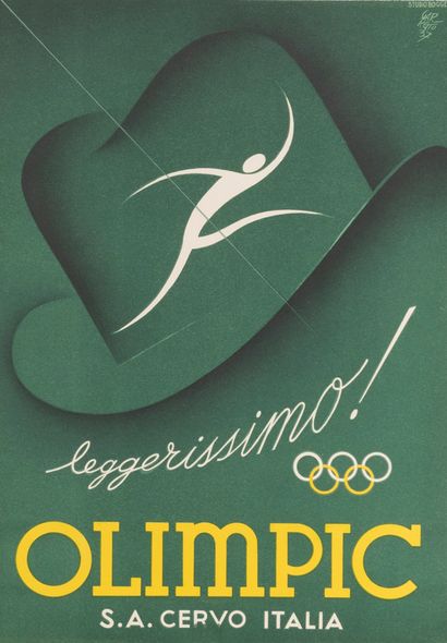 GARRETTO Paolo. STUDIO BOGGERI. Olimpic leggerissimo....