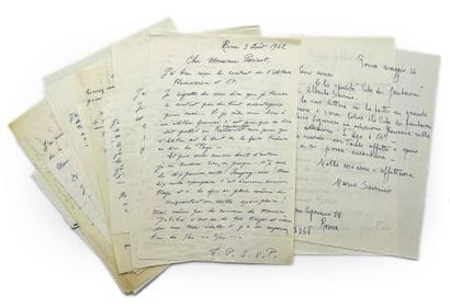 GIORGIO DE CHIRICO
15 autograph letters signed...