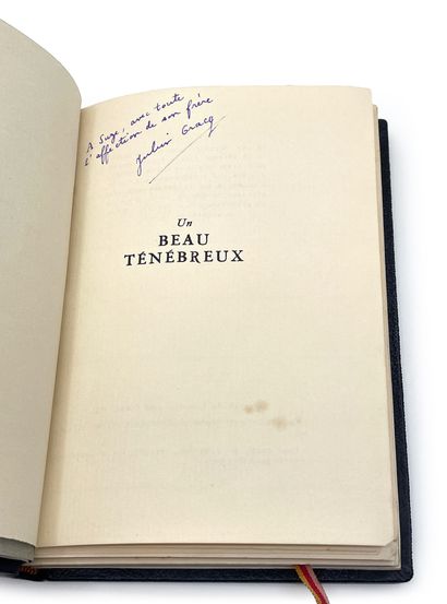 Julien GRACQ / Louis POIRIER
A beautiful...
