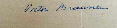 Victor Brauner
2 autograph letters signed...