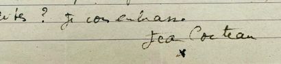JEAN COCTEAU
73 autograph letters signed...