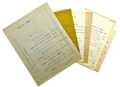 GEORGES BATAILLE
15 autograph letters signed...