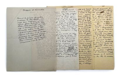 René Char
3 autograph manuscripts.
- Text...