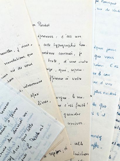 Joe BOUSQUET
9 L.A.S. to Henri Parisot. 39...