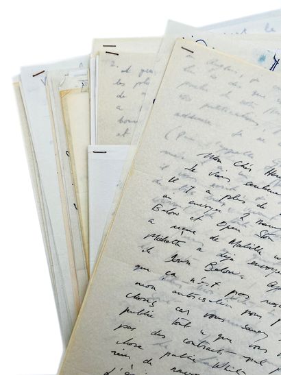 Leonora Carrington
62 autograph letters signed...
