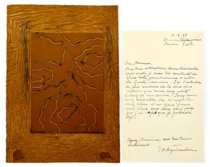 HANS ARP
Printmaking matrix, in engraved...