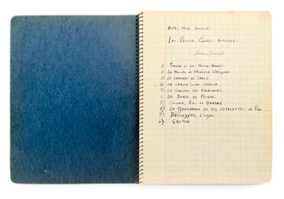 Leonora Carrington
Autograph manuscript,...
