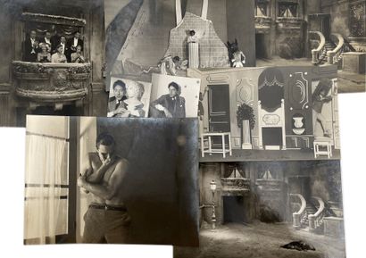 JEAN COCTEAU
Set of 8 original photographs...