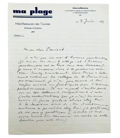 Max ERNST & Leonora CARRINGTON
2 cards and...