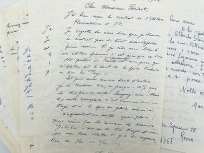 GIORGIO DE CHIRICO
15 autograph letters signed...
