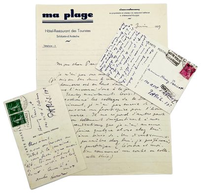 Max ERNST & Leonora CARRINGTON
2 cards and...