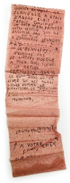 Leonora Carrington
3 autograph letters signed,...