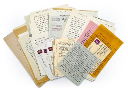 René Char
76 autograph letters signed to...