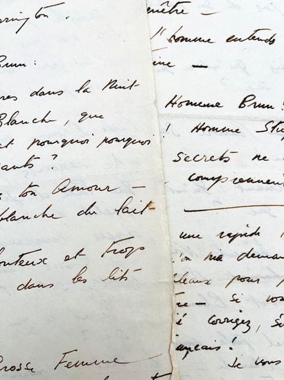Leonora Carrington
Autograph manuscript signed...