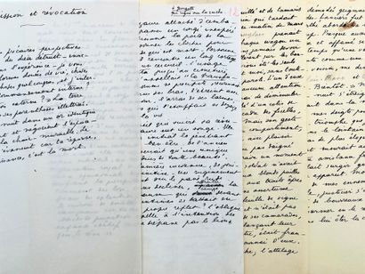 René Char
3 autograph manuscripts.
- Text...