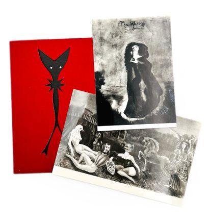 [Leonora CARRINGTON]
Folding cardboard with...