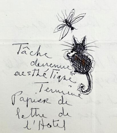 Leonora Carrington
Autograph letter signed...