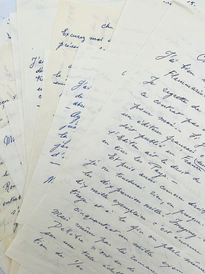 GIORGIO DE CHIRICO
15 autograph letters signed...