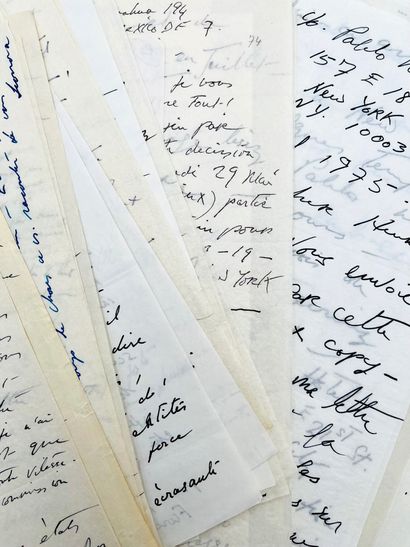 Leonora Carrington
62 autograph letters signed...