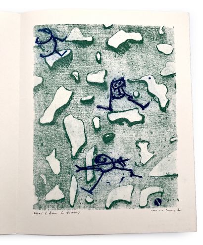 Max ERNST
Original lithograph in colors,...