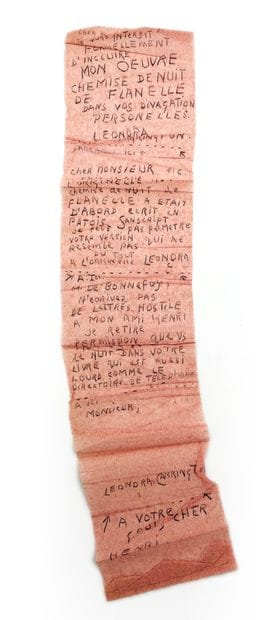 Leonora Carrington
3 autograph letters signed,...