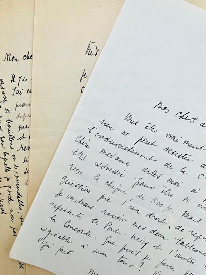 Max JACOB
6 autograph letters signed and...