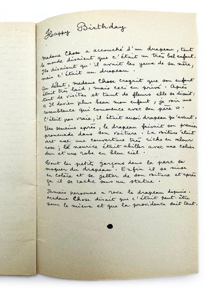 [Leonora CARRINGTON] André BRETON.
Autograph...