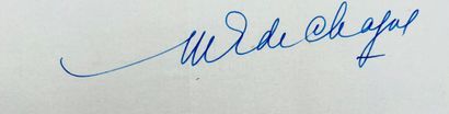 Malcolm de CHAZAL
Autograph letter signed...