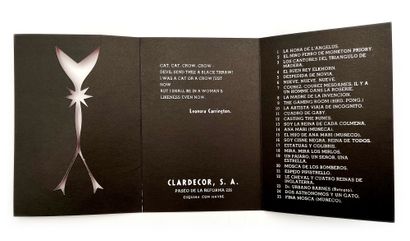 [Leonora CARRINGTON]
Folding cardboard with...