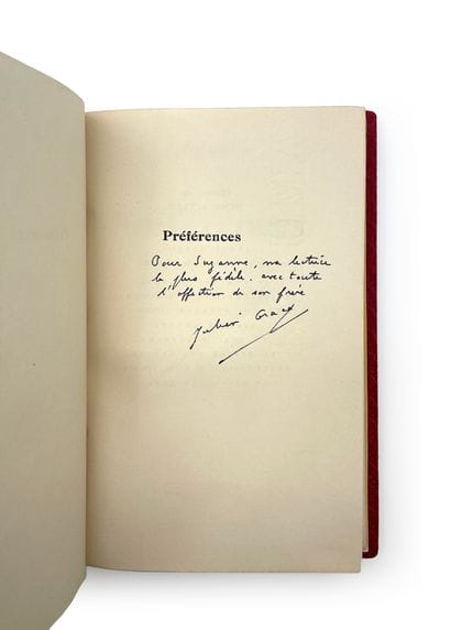 Julien GRACQ / Louis POIRIER
Preferences....