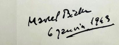 MARCEL BÉALU
40 autograph letters signed...