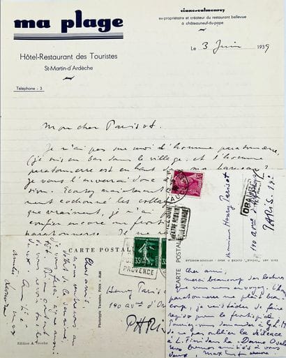 Max ERNST & Leonora CARRINGTON
2 cards and...