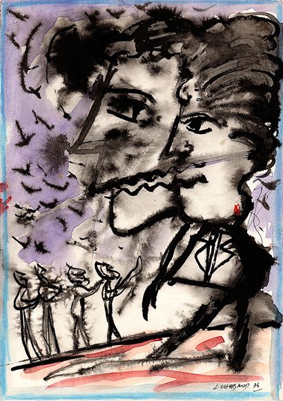 CHABAUD Louis
Untitled / Mixed media on paper...