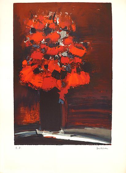 DOUTRELEAU Pierre
Vase aux coquelicots /...