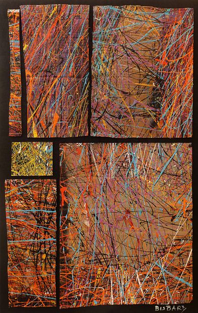BISBARD Michel
Untitled / Acrylic (Strowing)...