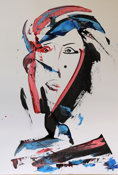 ANOUILH Germain
Marianne / Gouache on paper...