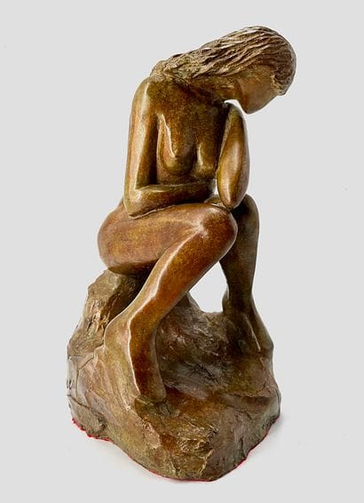 VINCENT Frédéric
Thinking woman / Bronze...