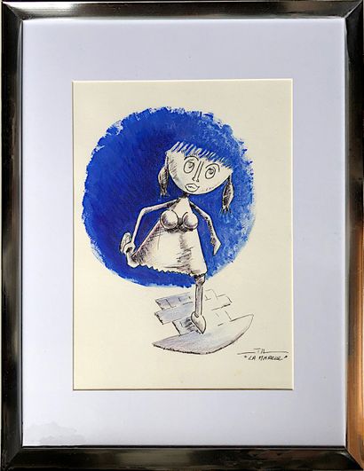 LACROIX Jean-Luc
Hopscotch / Sculpture drawing...