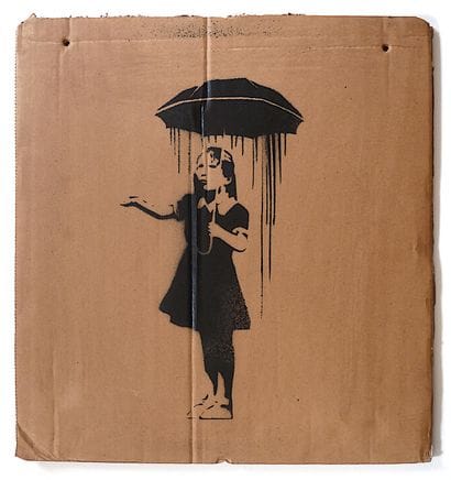 BANKSY - DISMALAND
Nola (Black rain) / Spray...