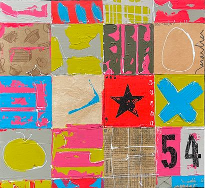 École contemporaine
# 385 / Mixed media on...