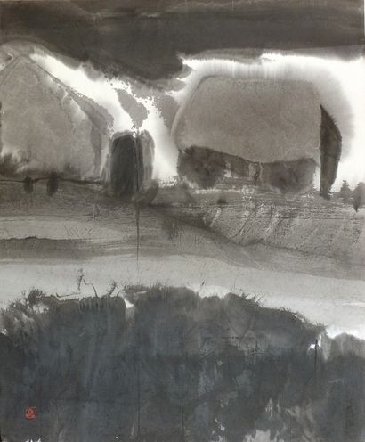 GAO XINGJIAN
Night I / Indian ink on paper...