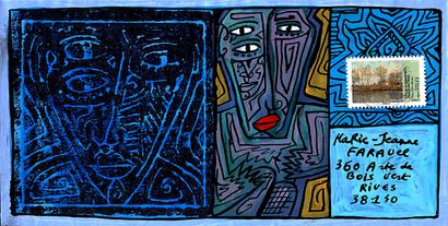 JULLIARD Michel
Untitled / Mail-Art Envelope...