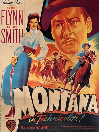 MONTANA Ray Enright. 1950.
120 x 160 cm....