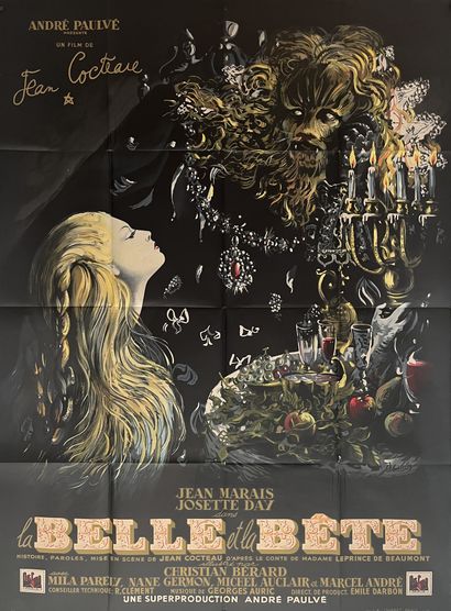 LA BELLE ET LA BETE Jean Cocteau. 1946.
120...