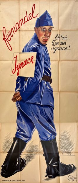 IGNACE Pierre Colombier. 1937.
100 x 240...