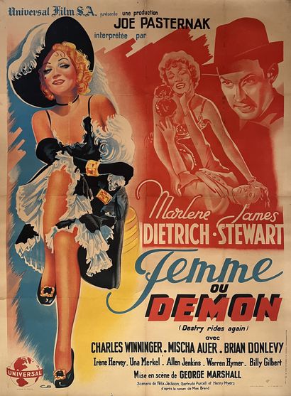 FEMME OU DEMON / 
DESTRY RIDES AGAIN George...