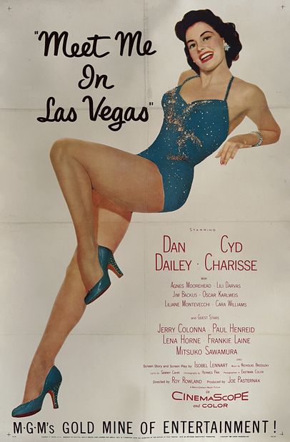 MEET ME IN LAS VEGAS Roy Rowland. 1956.
69...